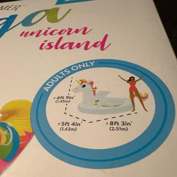 NEW intex big unicorn 🦄 water float - Picture 6 of 7